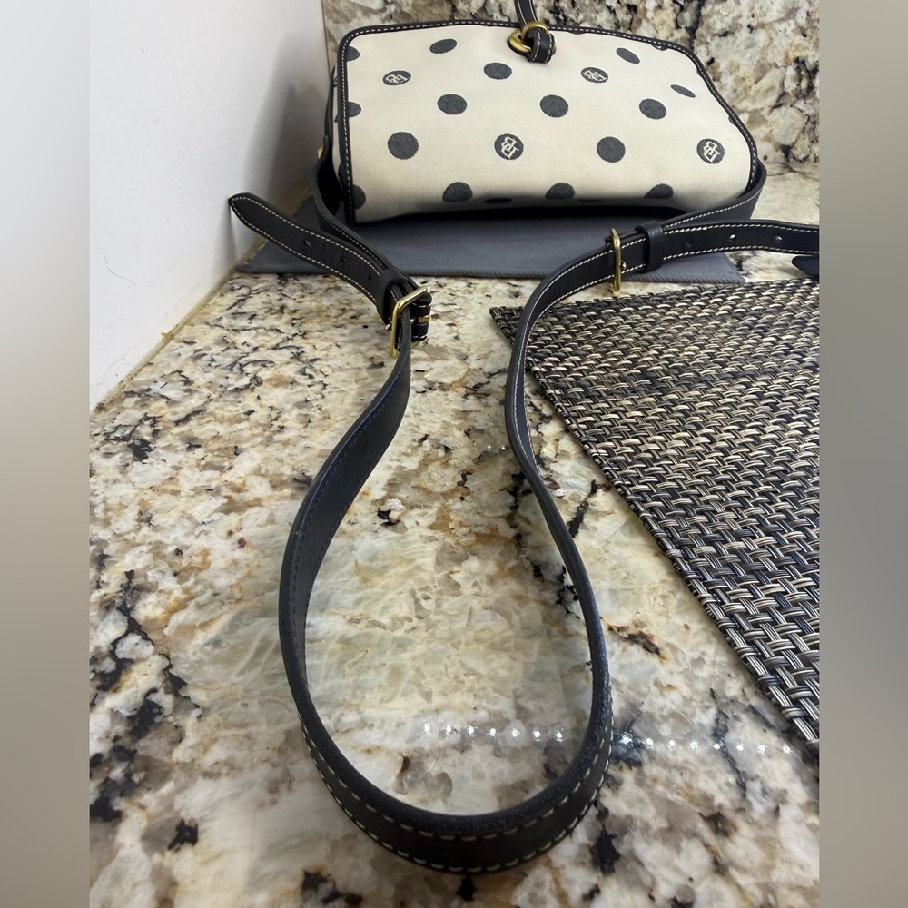 EUC Vintage Dooney & Bourke
Monogram Polka Dot Made in
USA Polka Dot Crossbody - Picture 10 of 16